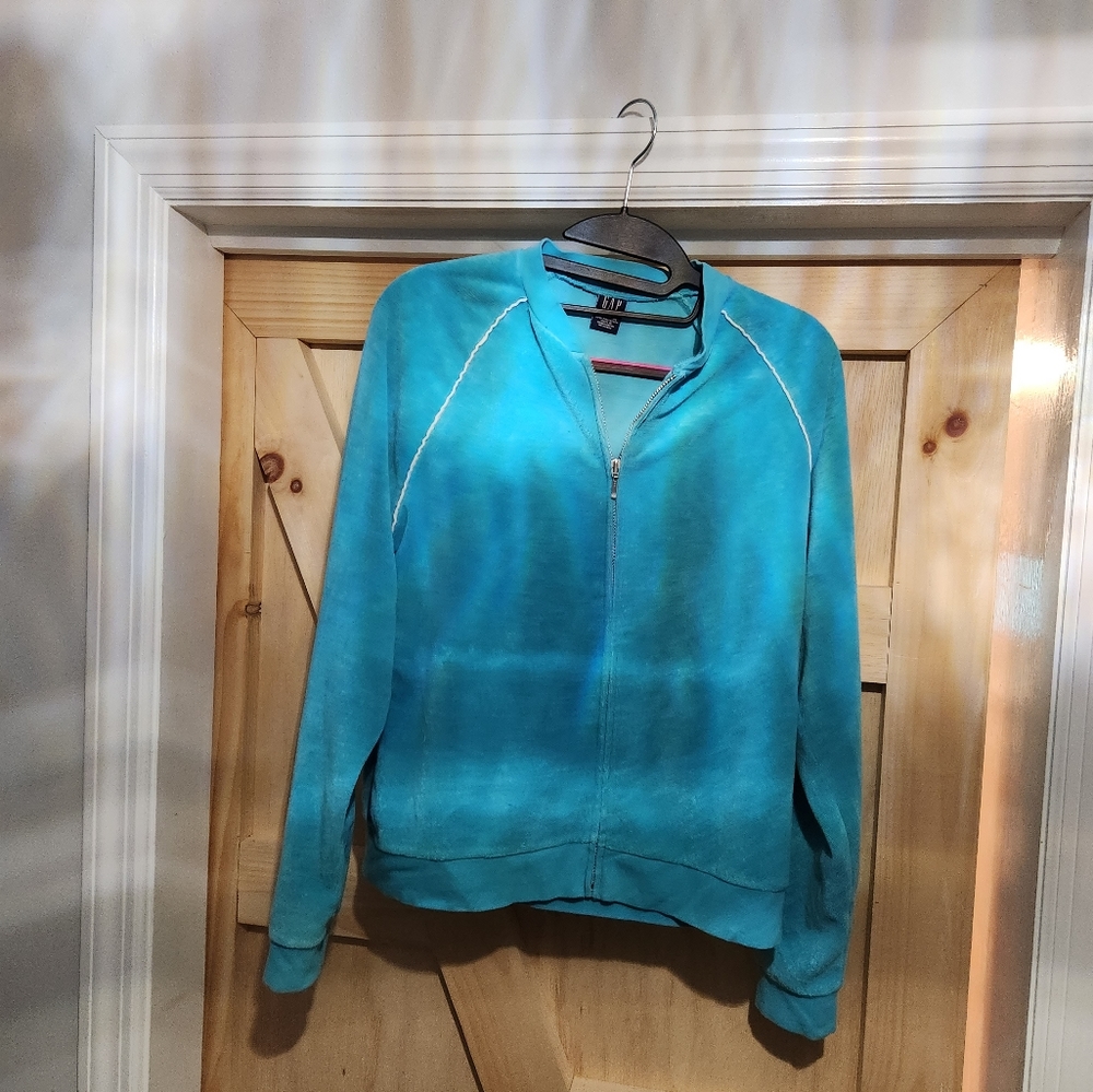 Women's Gap terry cloth zipped up sweater size M